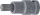 BGS technic Torx levegős bitfej 1/2" hossza: 53mm T55 (BGS 5375)