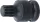 BGS technic 1/2" Spline bitfej légkulcshoz, M14, 40 mm (BGS 5381-M14)