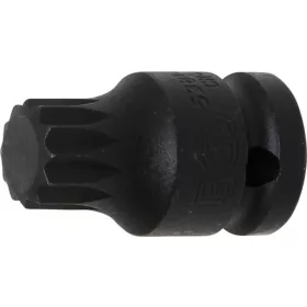   BGS technic 1/2" Spline bitfej légkulcshoz, M18, 40 mm (BGS 5381-M18)