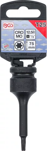BGS technic Torx bitfej légkulcshoz, T25, 1/2" (BGS 5480-T25)