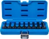 BGS technic 9 részes Torx levegős bitkészlet 1/2" T20-T70 (BGS 5480)