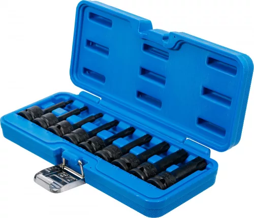 BGS technic 9 részes Torx levegős bitkészlet 1/2" T20-T70 (BGS 5480)