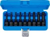 BGS technic 9 részes Torx levegős bitkészlet 1/2" T20-T70 (BGS 5480)