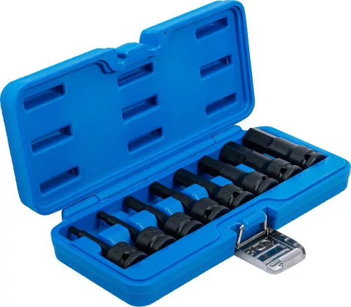 BGS technic 8 részes levegős Imbusz bitfej készlet, 1/2", 5-19mm (BGS 5481)