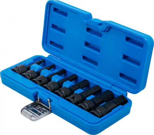 BGS technic 8 részes levegős Imbusz bitfej készlet, 1/2", 5-19mm (BGS 5481)
