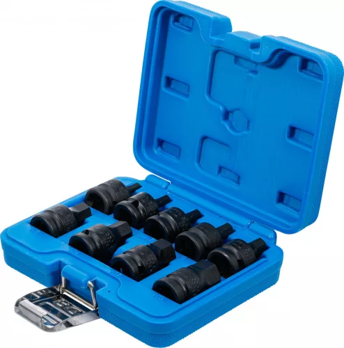 BGS technic Gépi imbusz dugókulcs készlet 1/2”, 5–19 mm, Cr-Mo, 9 részes (BGS 5485)
