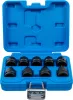 BGS technic 9 részes Torx bitfej készlet légkulcshoz, T20 - T80, 1/2" (BGS 5486)