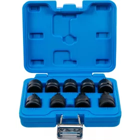   BGS technic 9 részes Torx bitfej készlet légkulcshoz, T20 - T80, 1/2" (BGS 5486)