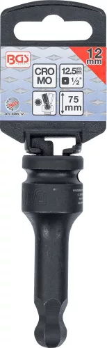 BGS technic Levegős imbuszkulcs, 1/2", gömb véggel,  12 mm (BGS 5488-12)