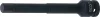 BGS technic Levegős dugókulcs | Hossz 150 mm | 12,5 mm (1/2") | Belső hatszögletű 12 mm (5490-H12)