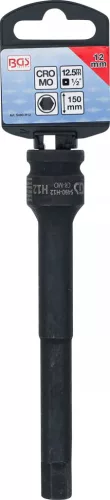 BGS technic Levegős dugókulcs | Hossz 150 mm | 12,5 mm (1/2") | Belső hatszögletű 12 mm (5490-H12)