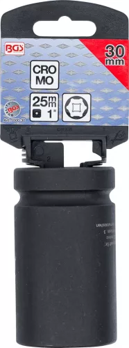 BGS technic Dugófej légkulcshoz, 1", 30mm (BGS 5500-30)