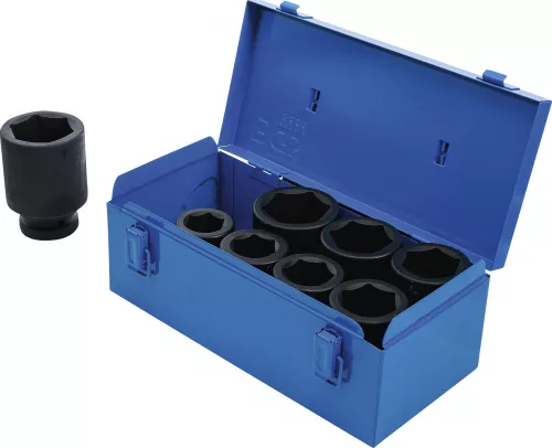 BGS technic Levegős dugókulcs fej készlet, 1", 27-50mm (BGS 5500)