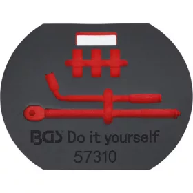   BGS DIY Hab anyagú betét | üres | 57310 cikkszámhoz (BGS 57310-1)