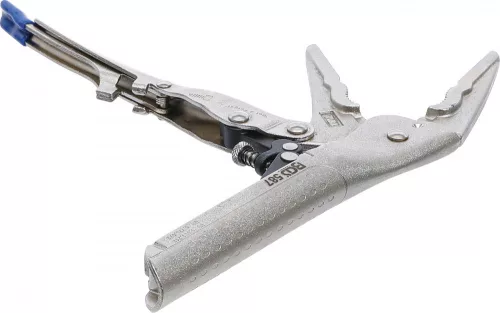 BGS technic Automatikusan reteszelő hosszú csörű grip fogó | 190 mm (BGS 587)