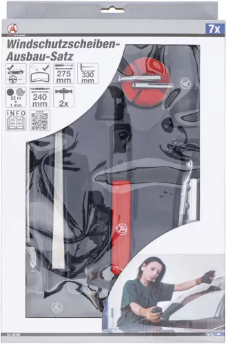BGS DIY 7 részes szélvédőkivágó készlet (BGS 60300)