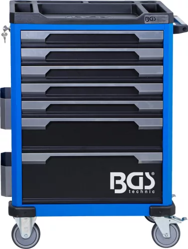 BGS technic Szerszámos műhelykocsi 7 fiókkal, 246 részes szerszámkészlettel, 260 kg terhelhetőséggel (BGS 6068)