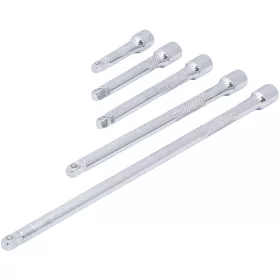   BGS DIY 5 részes 1/4"-os "Wobble" hosszabító szár készlet dugókulcshoz, billenő fejjel (BGS 6110)