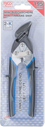 BGS technic Lemezvágó mini olló karosszériához, 195mm, balra vágó (BGS 6137)