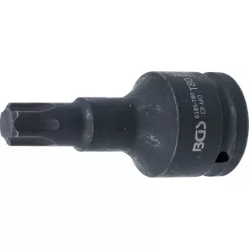   BGS technic Levegős dugókulcs | Hossz 100 mm | 20 mm (3/4") | T-profil (Torx) T80 (6185-T80)
