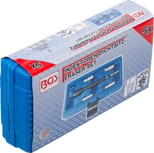 BGS technic 5 részes injektor fészekmaró készlet CDI motorokhoz (BGS 62605)