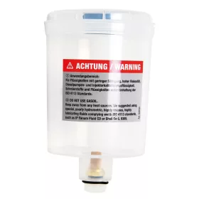   BGS technic Műanyag tartály fedővel, a BGS 62650 dízel porlasztó befecskendezési nyomás beállító és ellenőrző készlethez (BGS 62650-1)