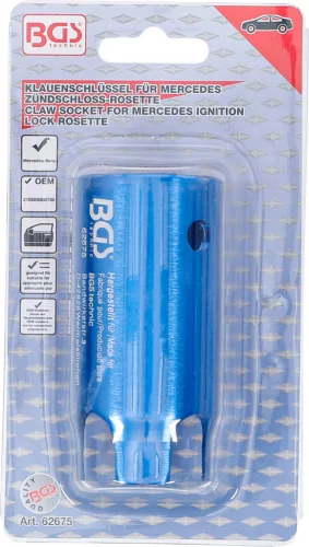 BGS technic Karmos dugókulcs fej Mercedes gyújtáskapcsoló rozettához (BGS 62675)