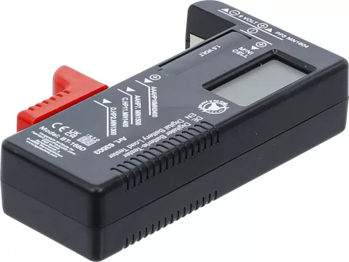 BGS DIY Digitális akkuvizsgáló | 1,5 V / 9 V (63503)