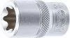 BGS technic E-profilú dugókulcs 1/2" E18 (BGS 6418)