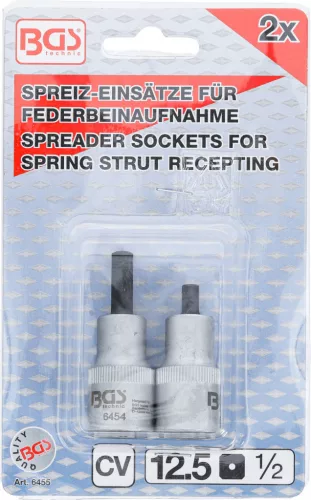 BGS technic Feszítő dugókulcs fej rugóhoz 2 részes (BGS 6455)