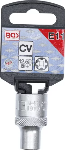BGS technic E-profilú dugókulcs 1/2" E11 (BGS 6461)