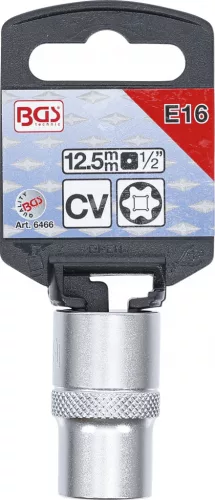 BGS technic E-profilú dugókulcs 1/2" E16 (BGS 6466)