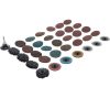 BGS technic Csiszolókorong-/Velcro korong készlet | Ø 50 mm | 35 darabos (BGS 6649)