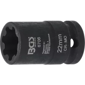   BGS Technic Speciális dugókulcsbetét | Audi S5 / Q5 féknyereg (BGS 6706)