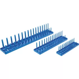   BGS Technic Tartó dugókulcsbetétekhez | 3 darabos (BGS 67158)