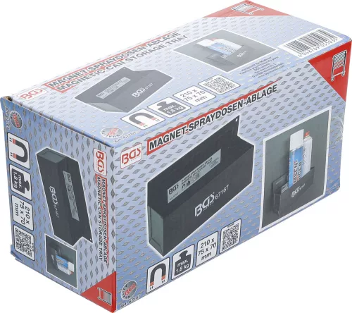 BGS technic Mágneses spray flakon tartó | 210 mm (BGS 67167)