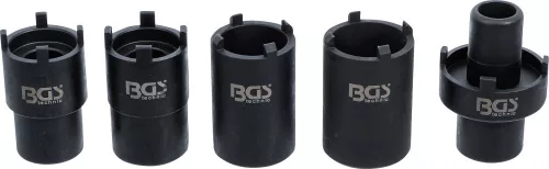 BGS technic 5 részes barázda anya dugókulcs készlet (BGS 67220)