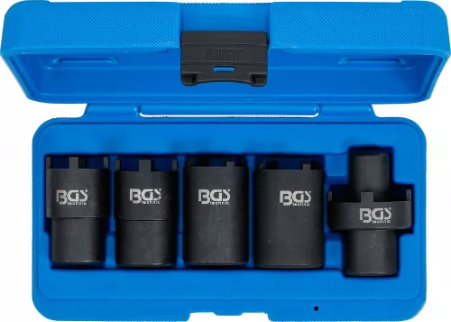 BGS technic 5 részes barázda anya dugókulcs készlet (BGS 67220)