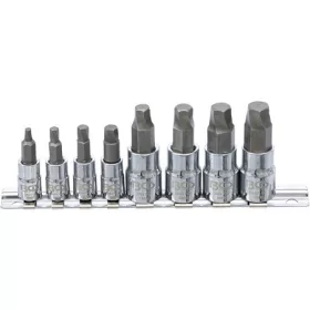   BGS Technic Sérült csavarkiszedő készlet | 6,3 mm (1/4 ") / 10 mm (3/8") hajtás | sérült belső imbusz 3 - 10 mm | 8 db (BGS 6847)