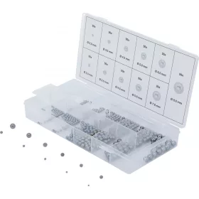 BGS technic Acélszög-készlet, 470 darabos (6853)