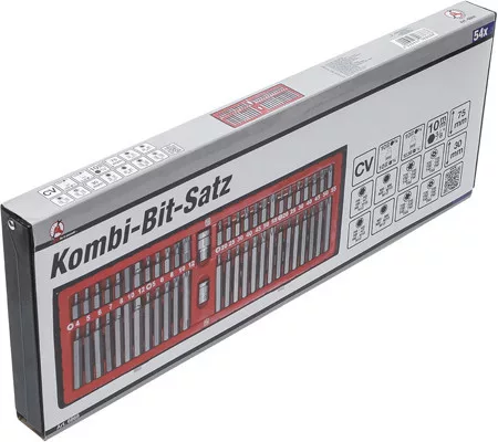 BGS DIY Kombinált behajtófej-készlet | 54 darabos (BGS 6868)