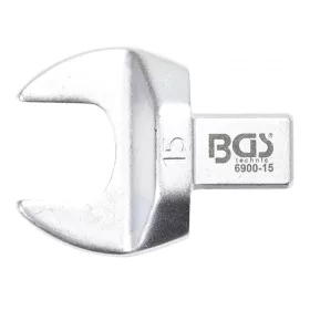   BGS technic Villásfej a BGS 6900 nyomatékkulcshoz | 15 mm (BGS 6900-15)