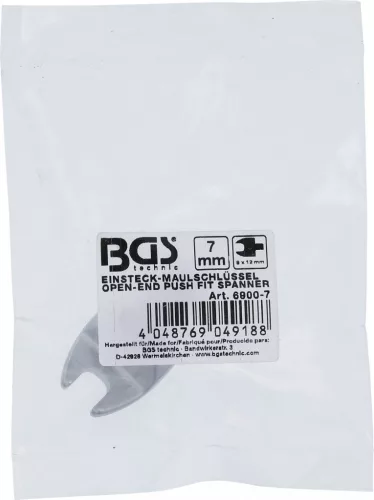 BGS technic Villásfej a BGS 6900 nyomatékkulcshoz | 7 mm (BGS 6900-7)