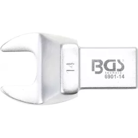   BGS Technic 14 mm villáskulcs fej | cserélhető fejű nyomatékkulcsokhoz (BGS 6901-14)