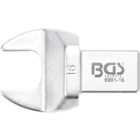   BGS Technic 16 mm villáskulcs fej | cserélhető fejű nyomatékkulcsokhoz (BGS 6901-16)