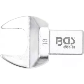   BGS Technic 18 mm villáskulcs fej | cserélhető fejű nyomatékkulcsokhoz (BGS 6901-18)