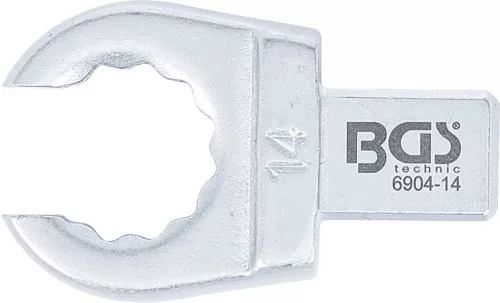BGS technic Csillagfej a BGS 6904 nyomatékkulcshoz | nyitott | 14 mm (BGS 6904-14)