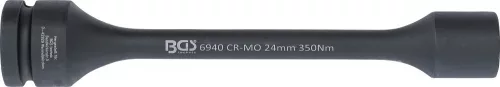 BGS technic Torziós levegős dugókulcs hatszögletű | 25 mm (1") | 24 mm | 350 Nm (BGS 6940)