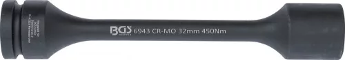BGS technic Torziós levegős dugókulcs hatszögletű | 25 mm (1") | 32 mm | 450 Nm (BGS 6943)