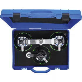   BGS technic Ragasztott szélvédő kivágó készlet huzalos rendszerrel, Ø150 mm-es tapadókorongokkal, 3/8” (BGS 69505)